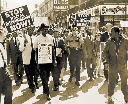 Civil Rights Protestors in Seattle, Summer 1963