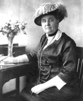 Jane Addams (1860-1935), American social reformer. Photograph, 1914.